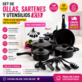 🔥 Set de Ollas Antiadherentes x13 | Renueva Tu Cocina + Envío Gratis + Paga en Casa